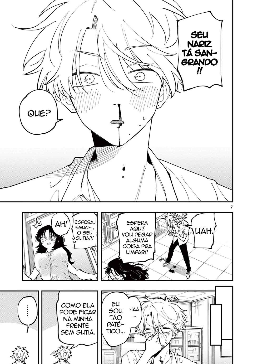 Tonari no Seki no Yatsu ga Souiu Me de Mitekuru — Cap. 14, pág. 7
