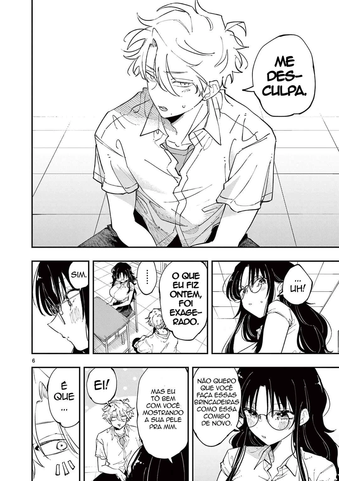 Tonari no Seki no Yatsu ga Souiu Me de Mitekuru — Cap. 18, pág. 6
