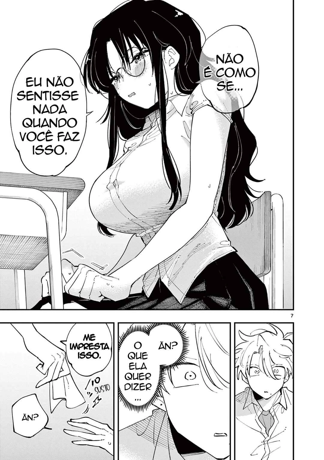 Tonari no Seki no Yatsu ga Souiu Me de Mitekuru — Cap. 18, pág. 7
