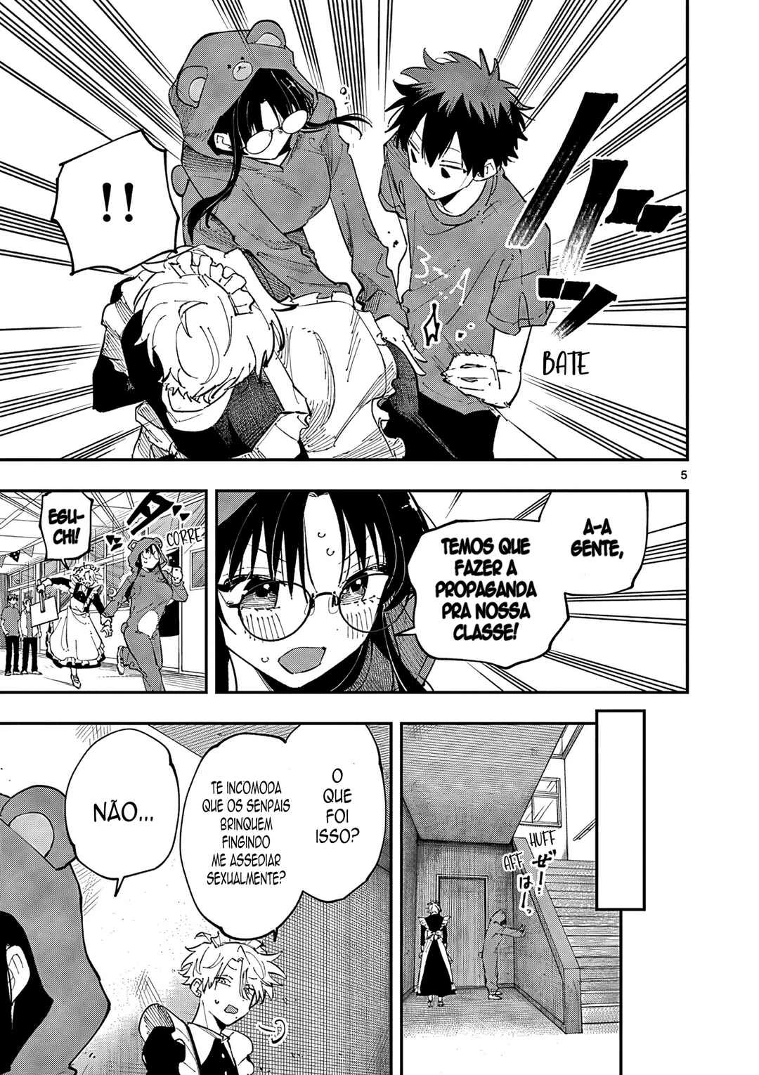 Tonari no Seki no Yatsu ga Souiu Me de Mitekuru — Cap. 22, pág. 5