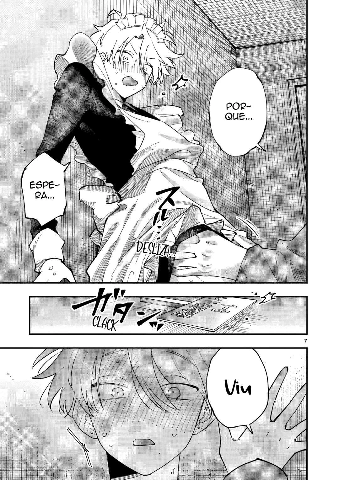 Tonari no Seki no Yatsu ga Souiu Me de Mitekuru — Cap. 22, pág. 7