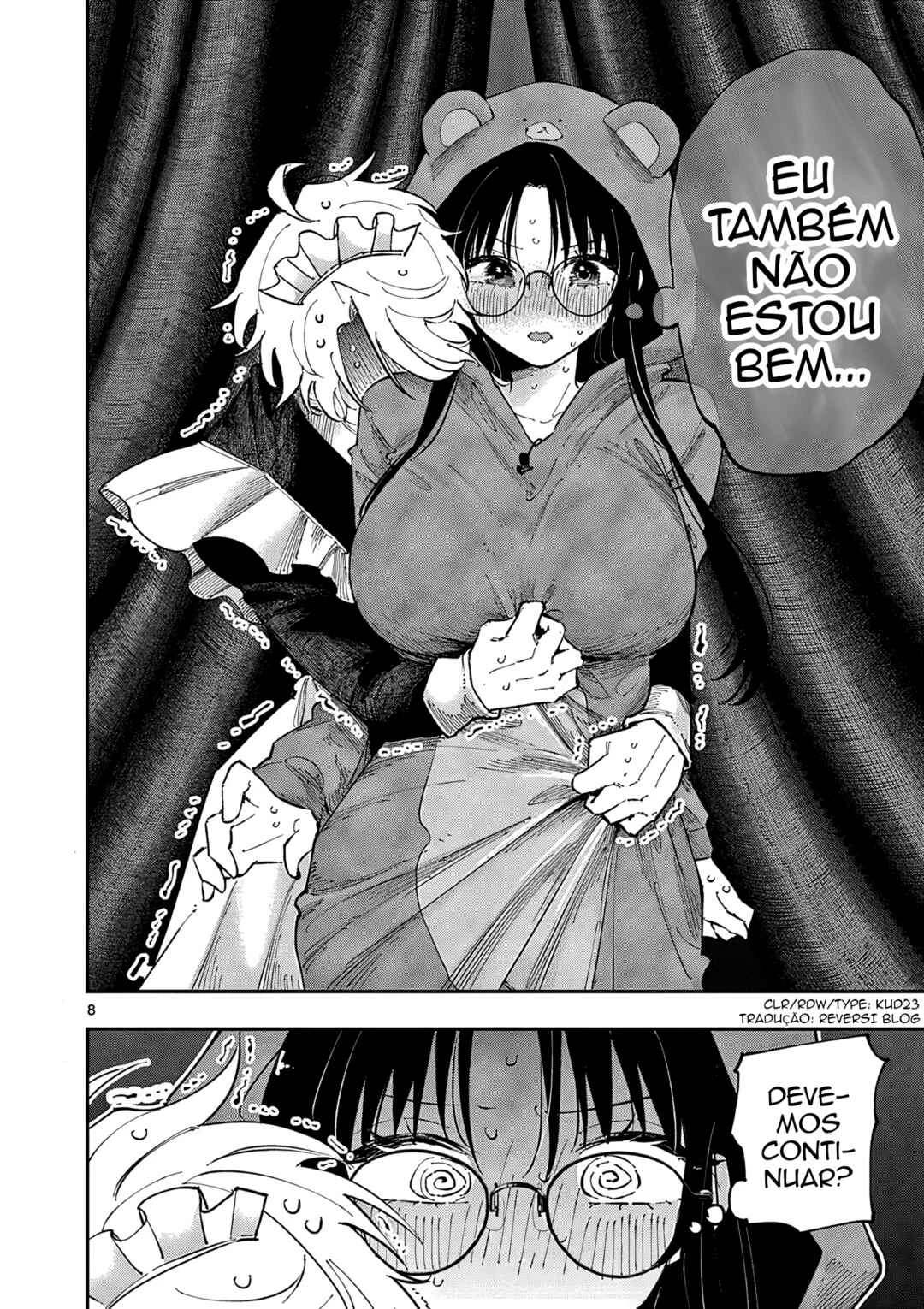 Tonari no Seki no Yatsu ga Souiu Me de Mitekuru — Cap. 24, pág. 8