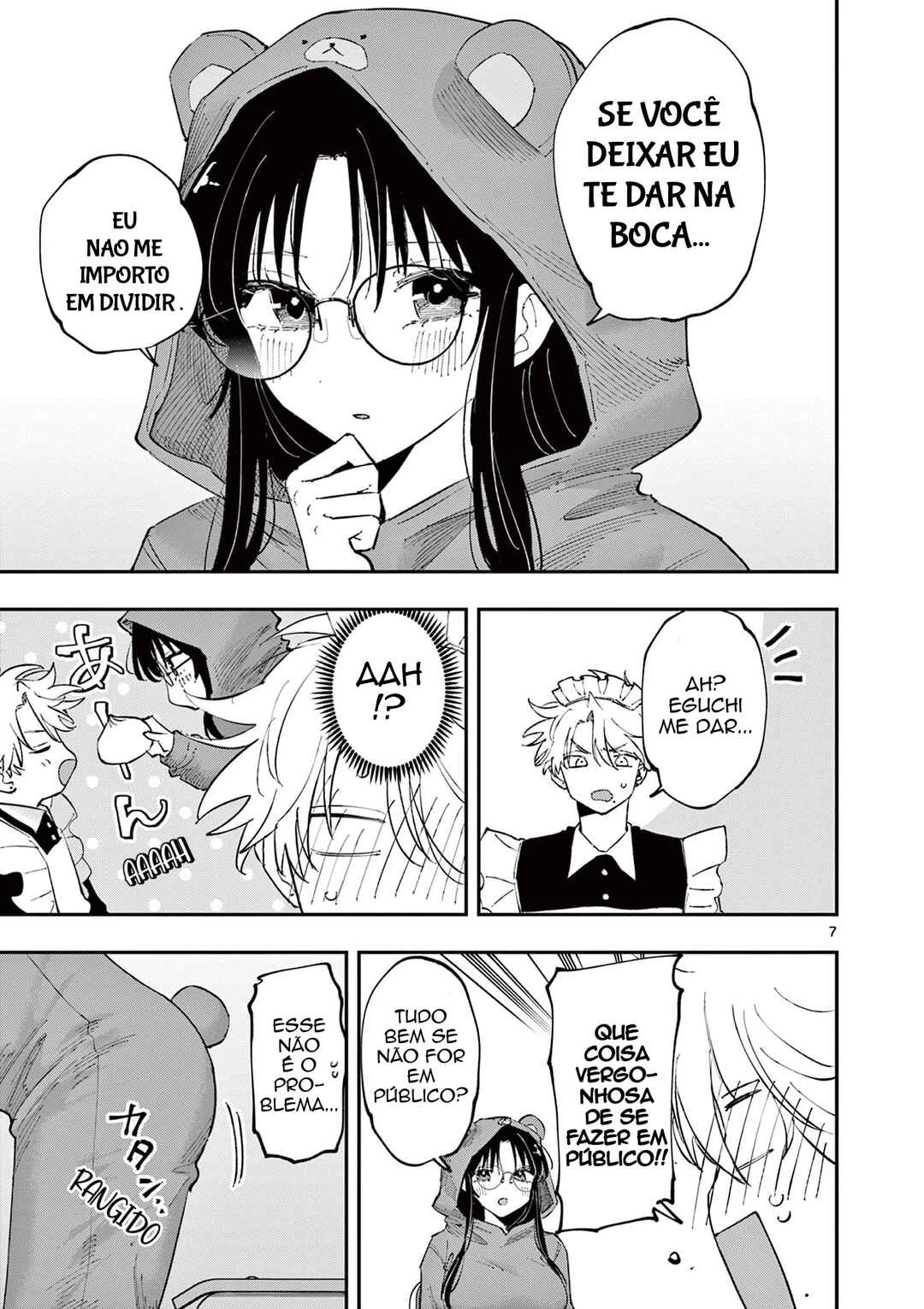 Tonari no Seki no Yatsu ga Souiu Me de Mitekuru — Cap. 27, pág. 7