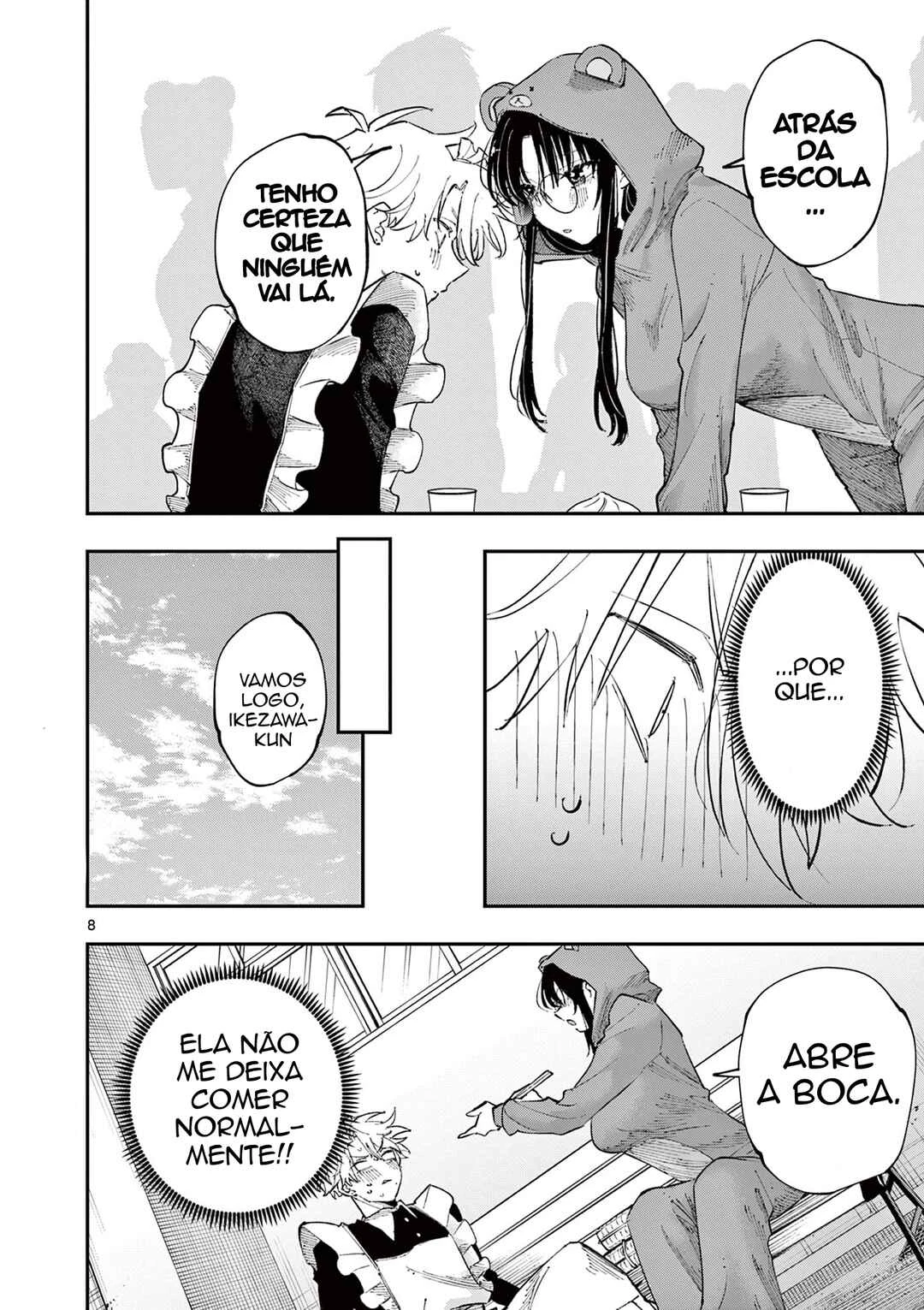 Tonari no Seki no Yatsu ga Souiu Me de Mitekuru — Cap. 27, pág. 8