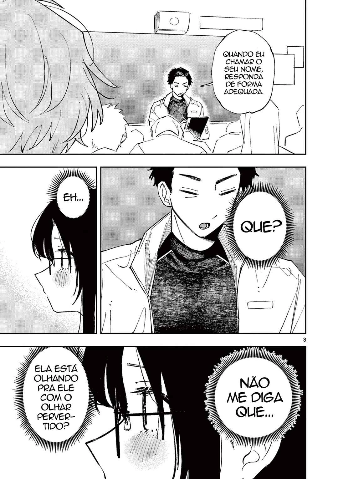Tonari no Seki no Yatsu ga Souiu Me de Mitekuru — Cap. 3, pág. 3