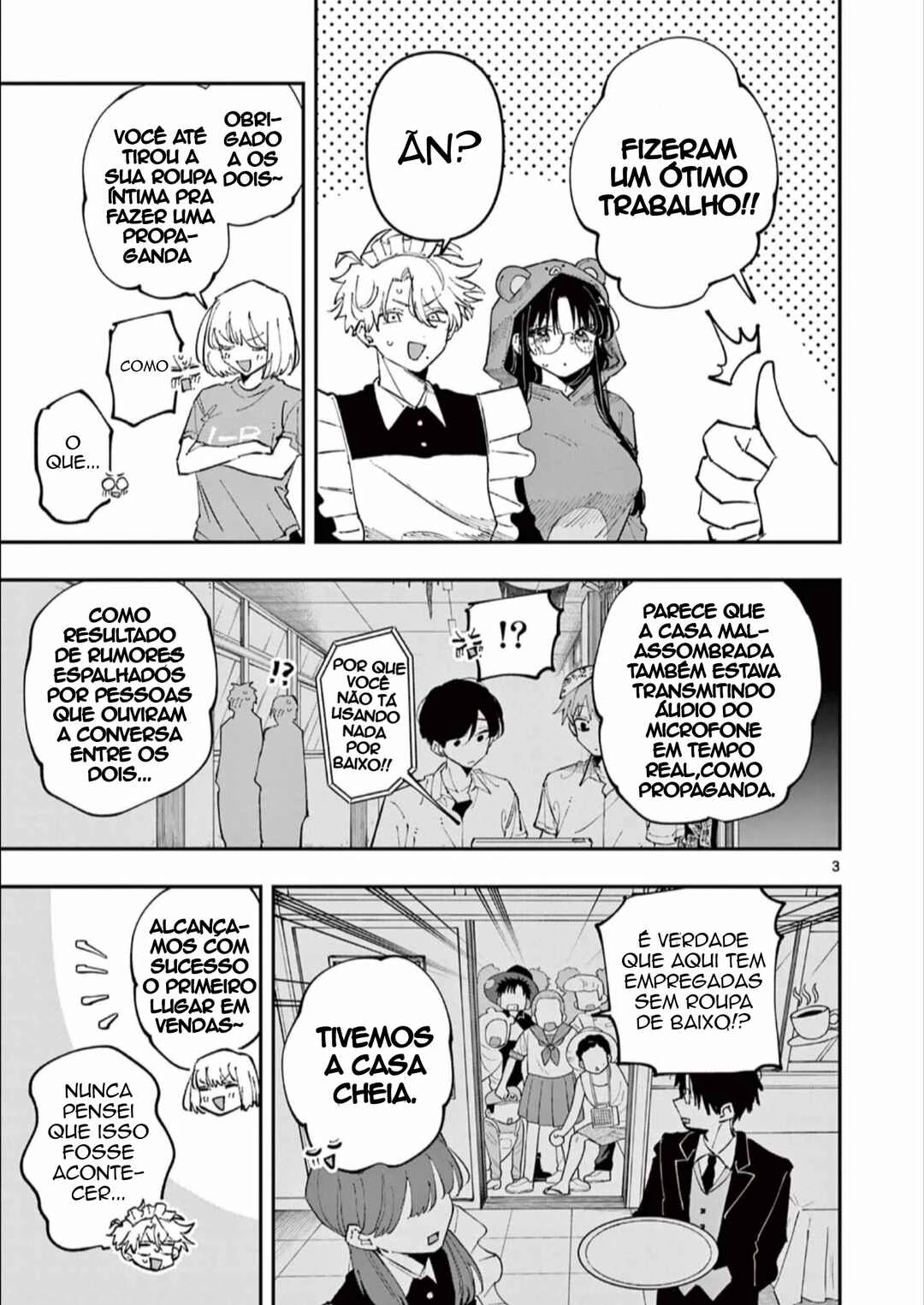 Tonari no Seki no Yatsu ga Souiu Me de Mitekuru — Cap. 30, pág. 3
