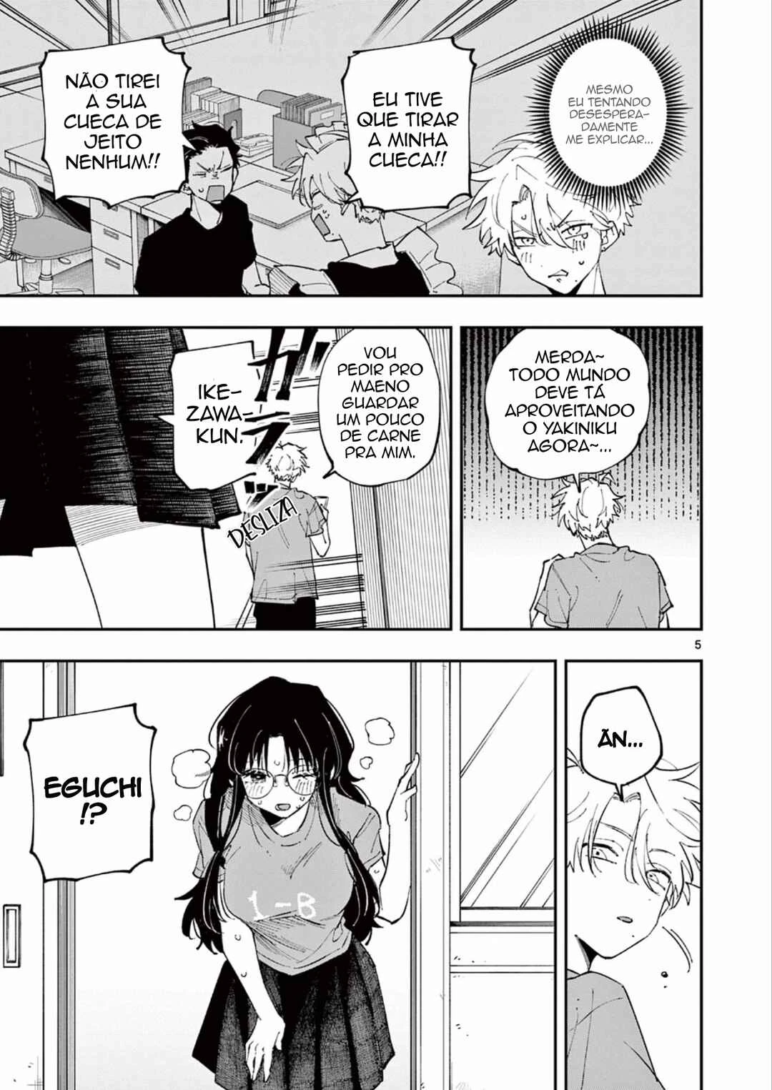 Tonari no Seki no Yatsu ga Souiu Me de Mitekuru — Cap. 30, pág. 5