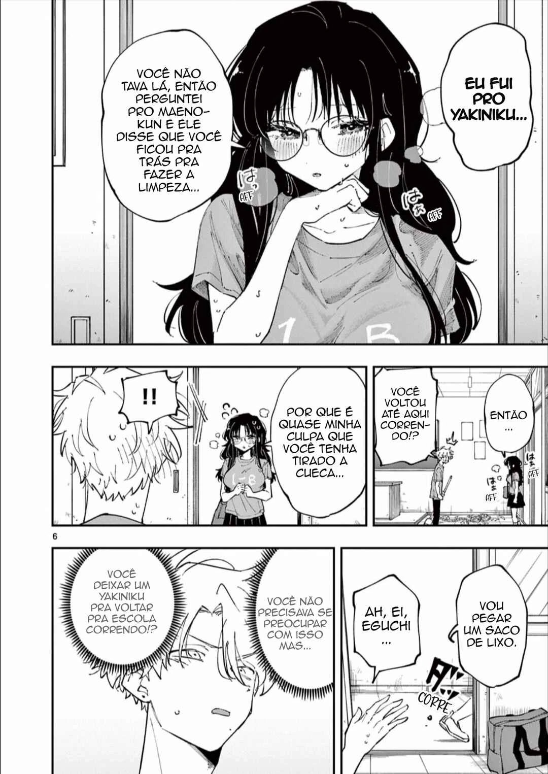 Tonari no Seki no Yatsu ga Souiu Me de Mitekuru — Cap. 30, pág. 6
