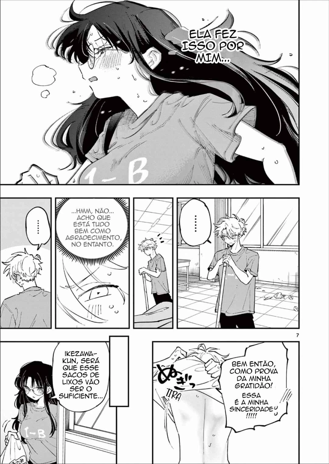 Tonari no Seki no Yatsu ga Souiu Me de Mitekuru — Cap. 30, pág. 7