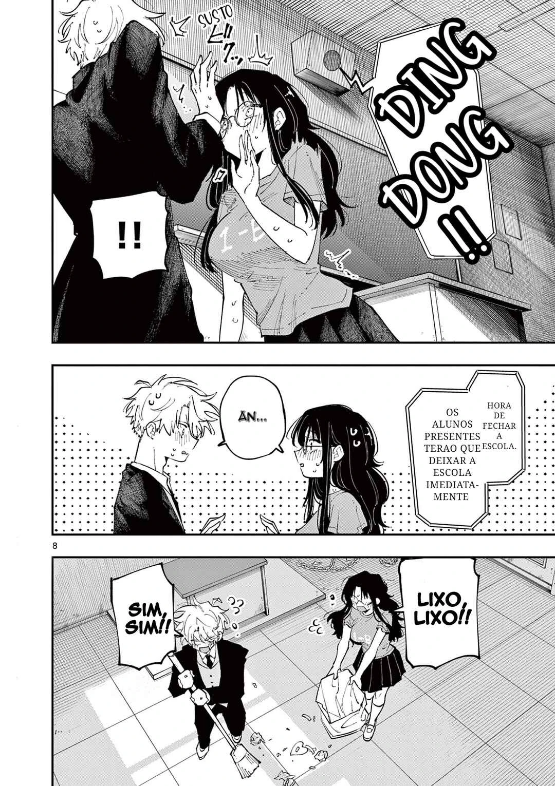 Tonari no Seki no Yatsu ga Souiu Me de Mitekuru — Cap. 31, pág. 8
