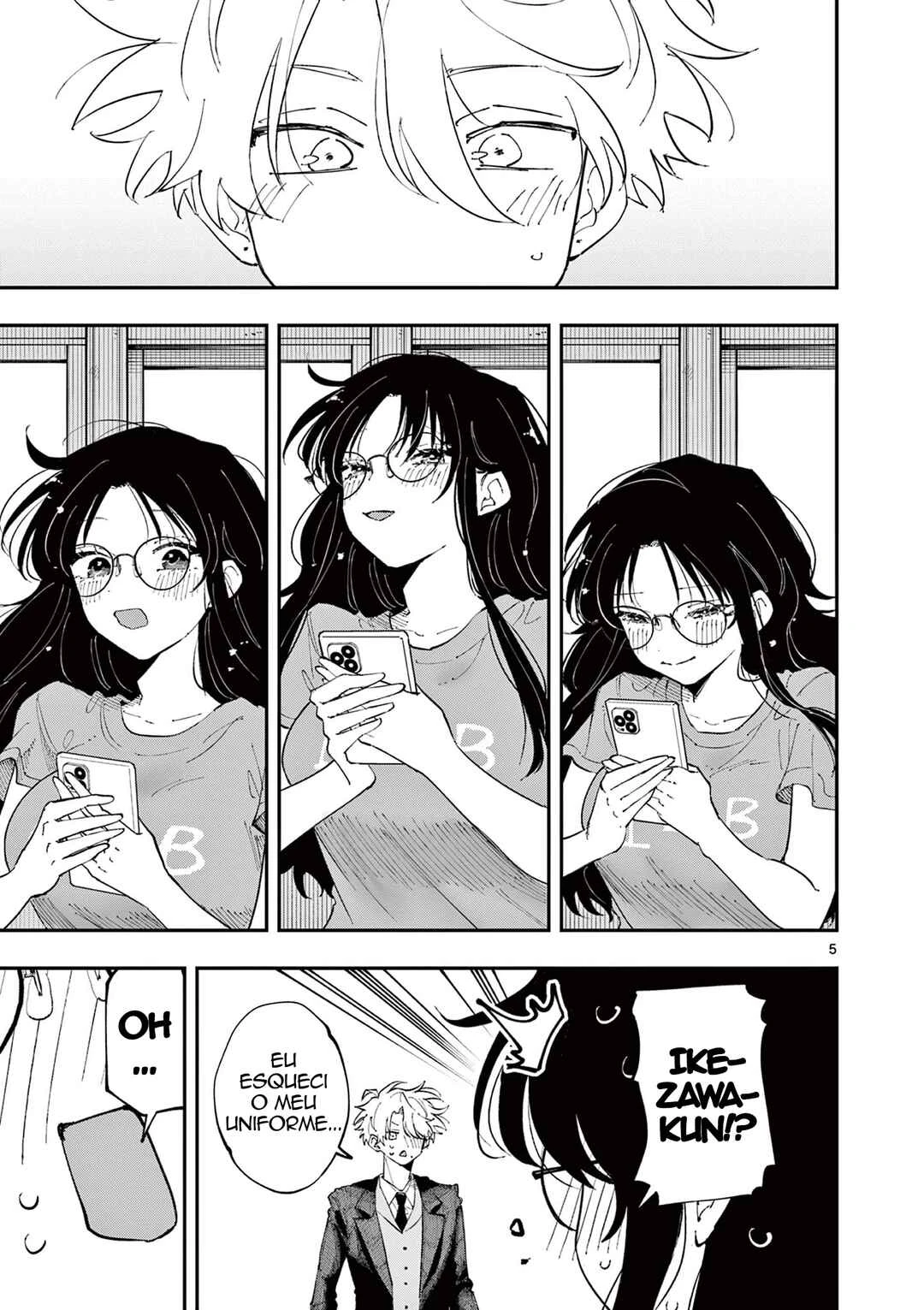 Tonari no Seki no Yatsu ga Souiu Me de Mitekuru — Cap. 32, pág. 5