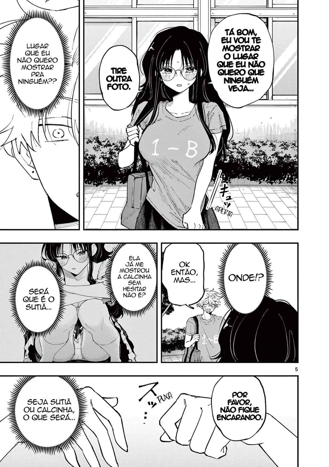 Tonari no Seki no Yatsu ga Souiu Me de Mitekuru — Cap. 33, pág. 5