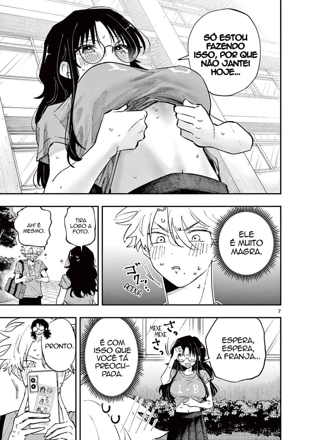 Tonari no Seki no Yatsu ga Souiu Me de Mitekuru — Cap. 33, pág. 7