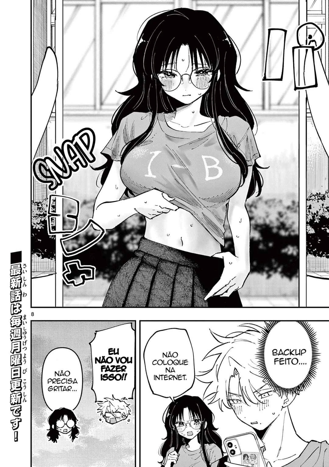 Tonari no Seki no Yatsu ga Souiu Me de Mitekuru — Cap. 33, pág. 8