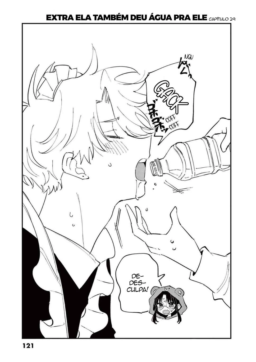 Tonari no Seki no Yatsu ga Souiu Me de Mitekuru — Cap. 34, pág. 27