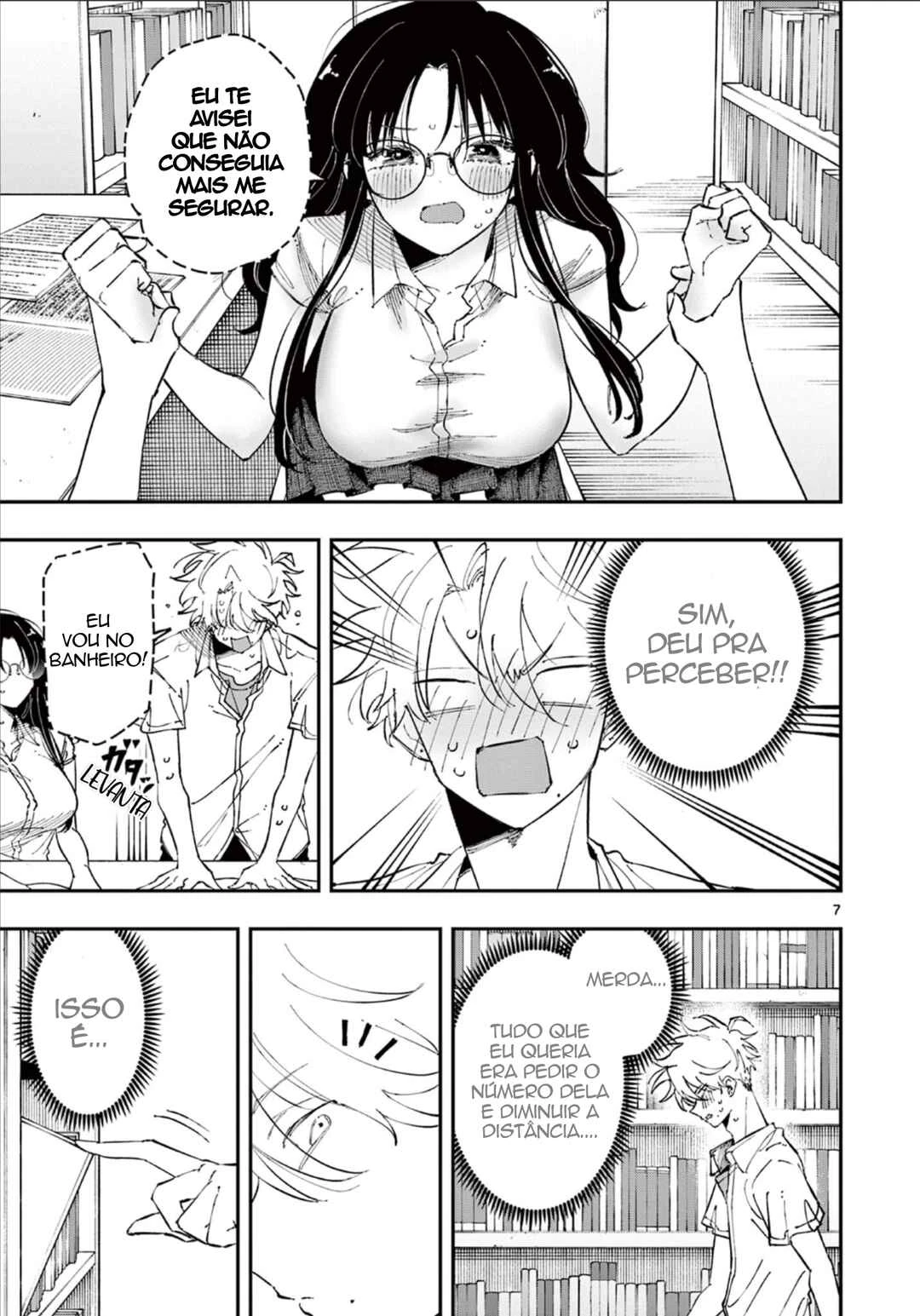 Tonari no Seki no Yatsu ga Souiu Me de Mitekuru — Cap. 37, pág. 7