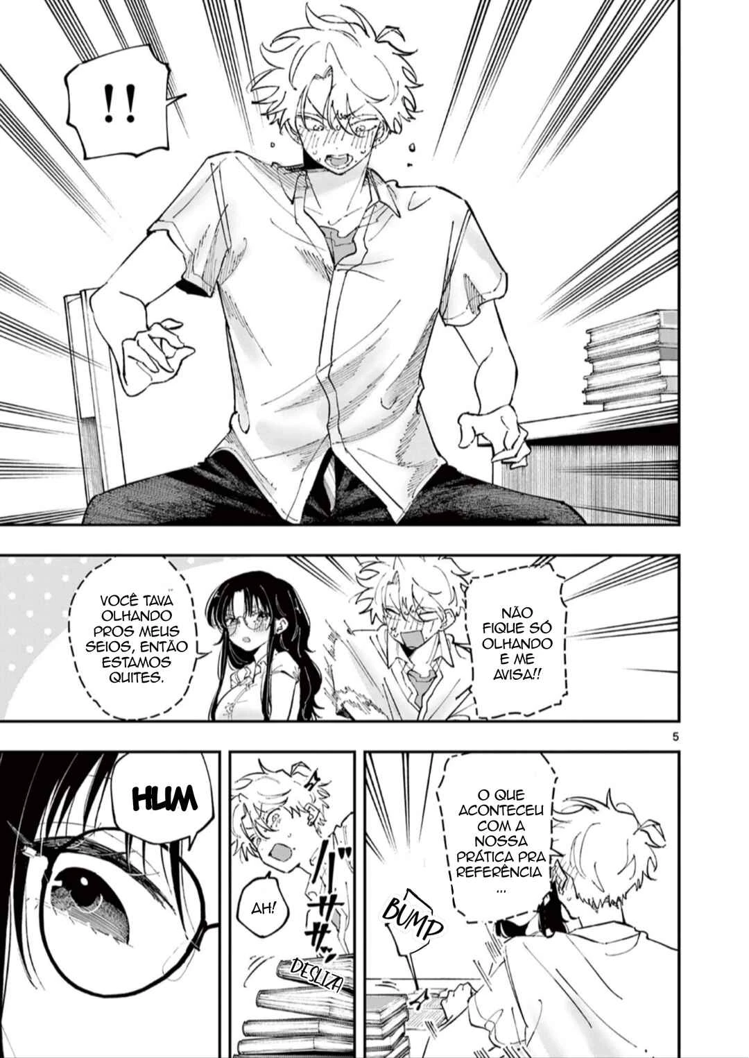 Tonari no Seki no Yatsu ga Souiu Me de Mitekuru — Cap. 38, pág. 5