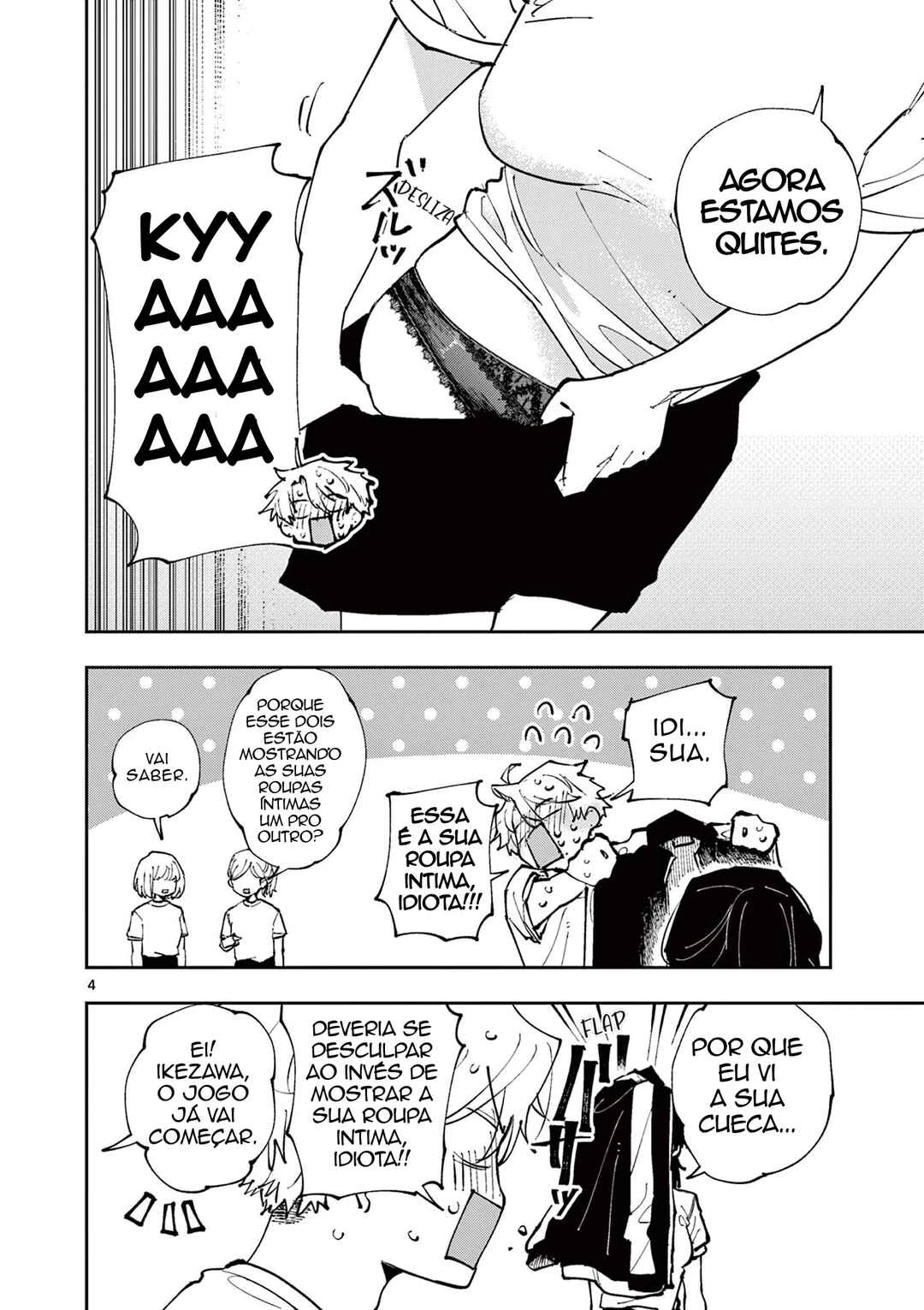 Tonari no Seki no Yatsu ga Souiu Me de Mitekuru — Cap. 4, pág. 4