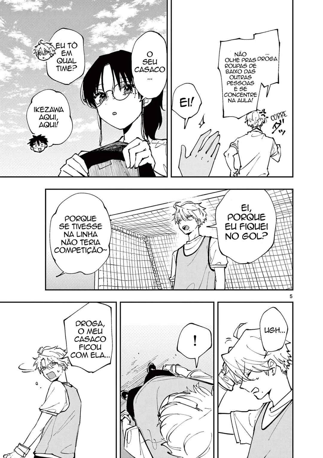 Tonari no Seki no Yatsu ga Souiu Me de Mitekuru — Cap. 4, pág. 5