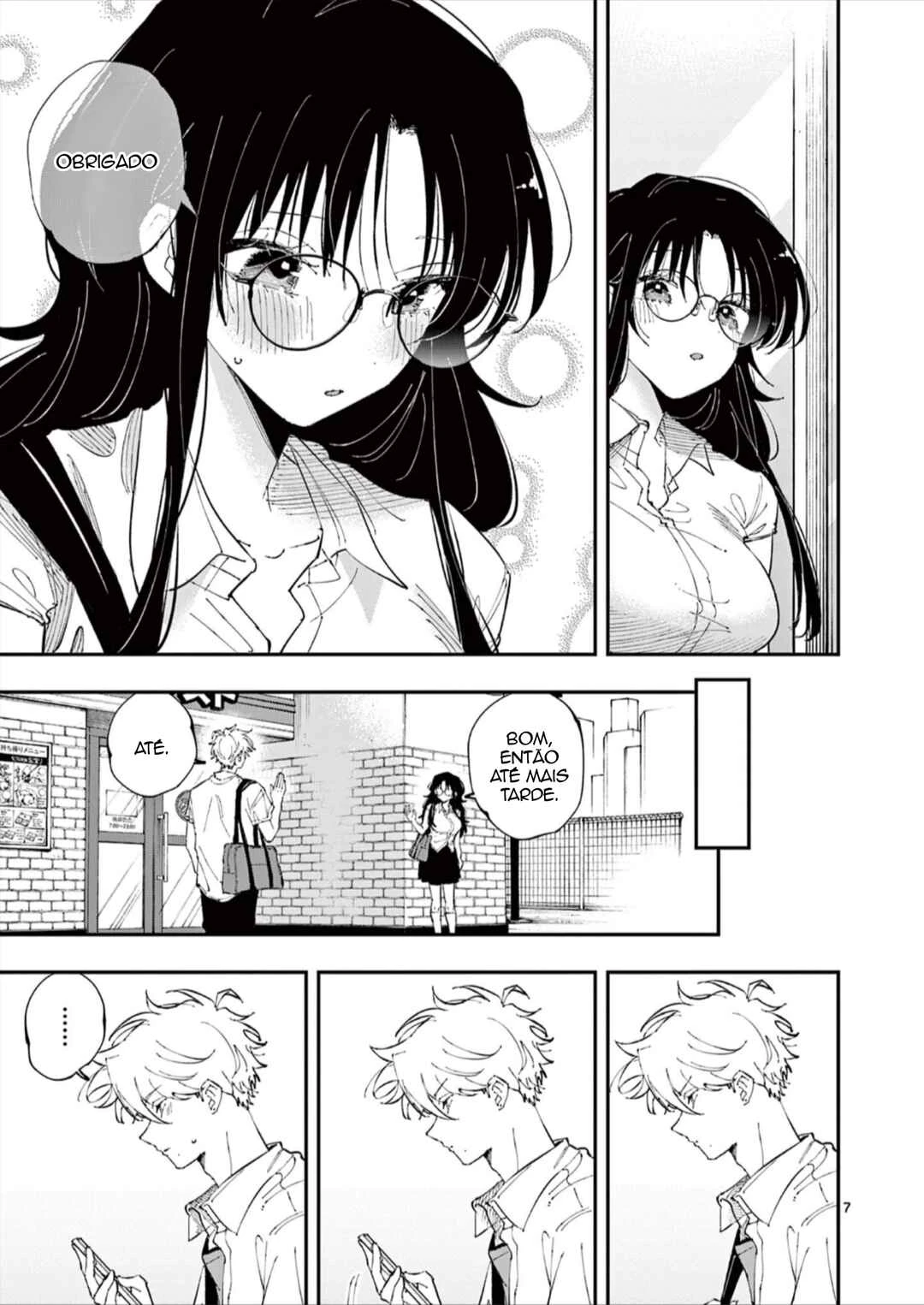 Tonari no Seki no Yatsu ga Souiu Me de Mitekuru — Cap. 42, pág. 7