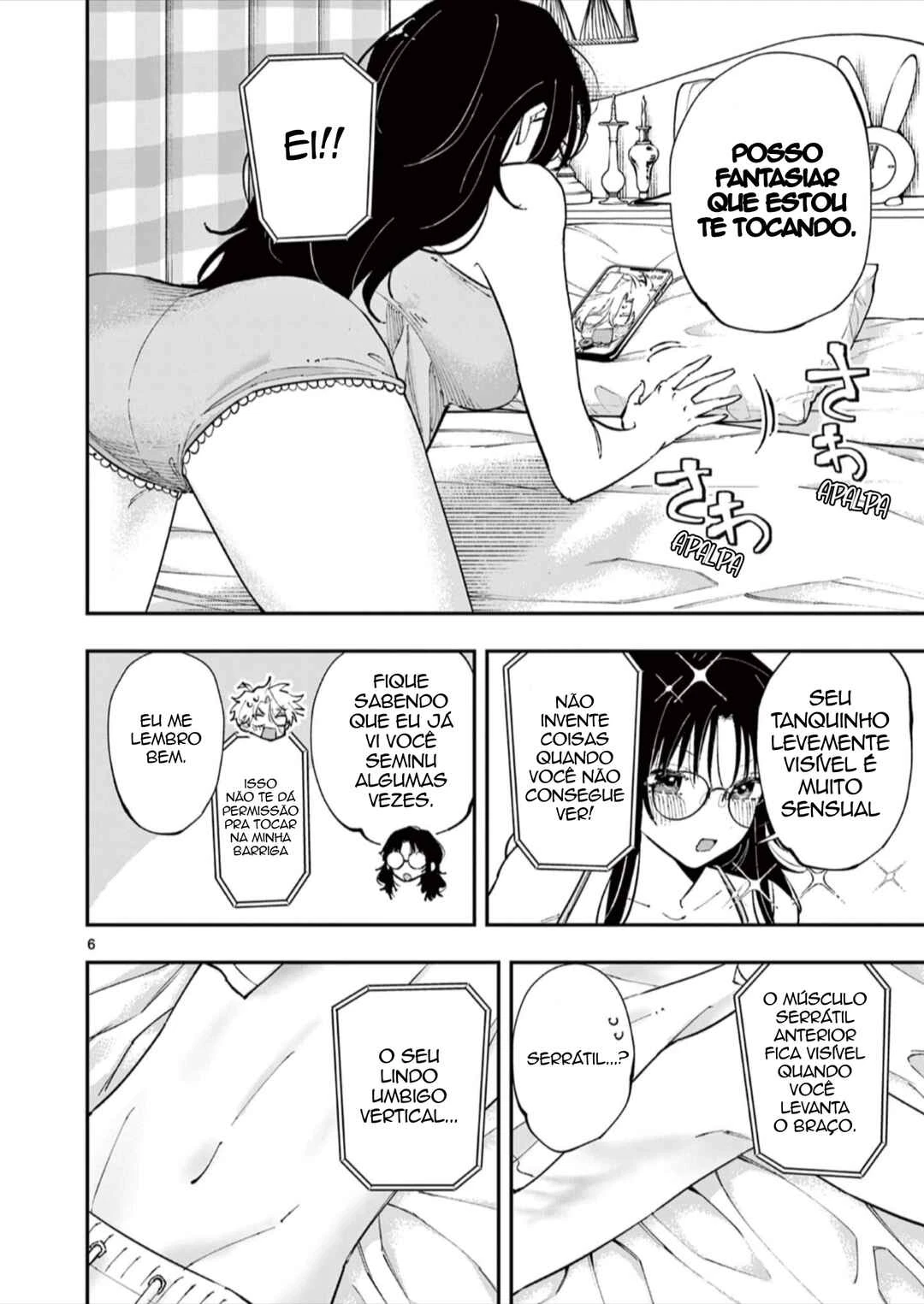 Tonari no Seki no Yatsu ga Souiu Me de Mitekuru — Cap. 44, pág. 6