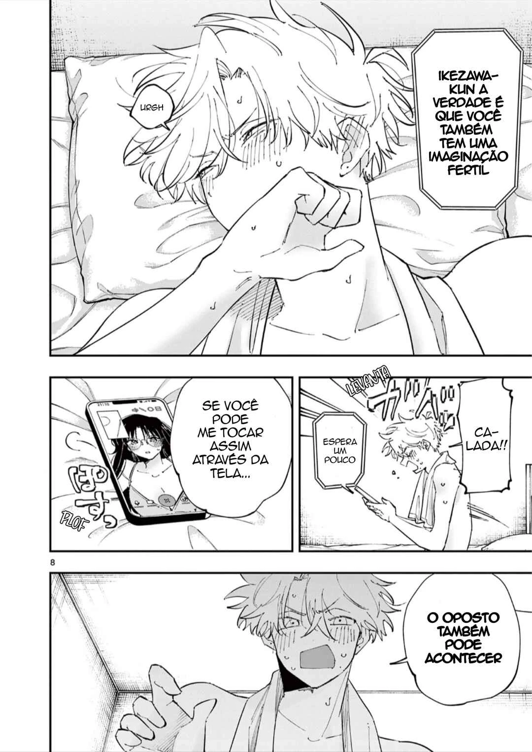 Tonari no Seki no Yatsu ga Souiu Me de Mitekuru — Cap. 44, pág. 8