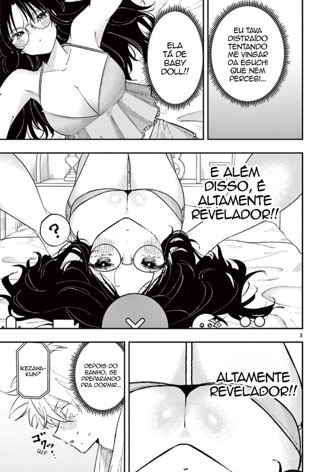 Tonari no Seki no Yatsu ga Souiu Me de Mitekuru — Cap. 45, pág. 3