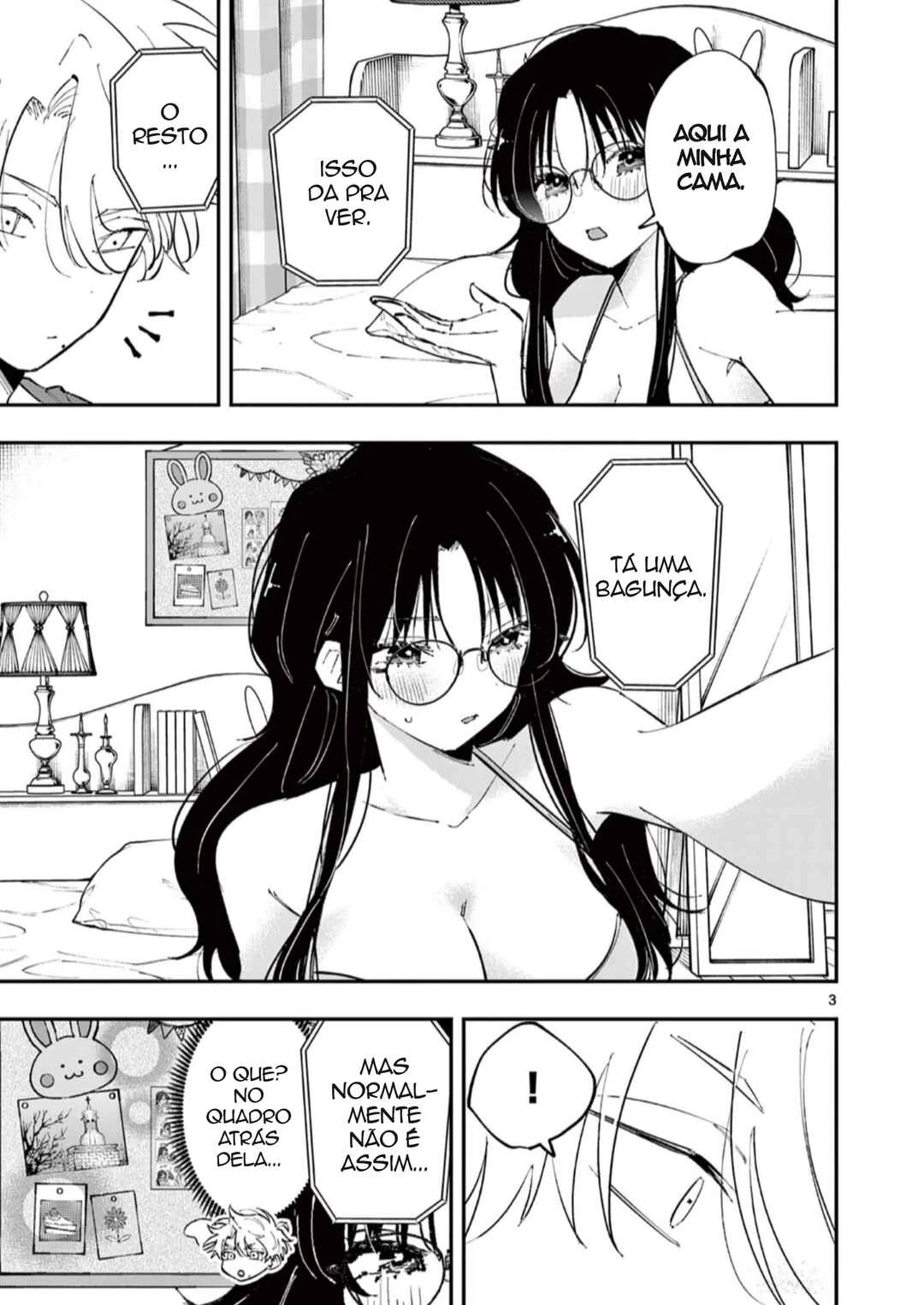 Tonari no Seki no Yatsu ga Souiu Me de Mitekuru — Cap. 46, pág. 3