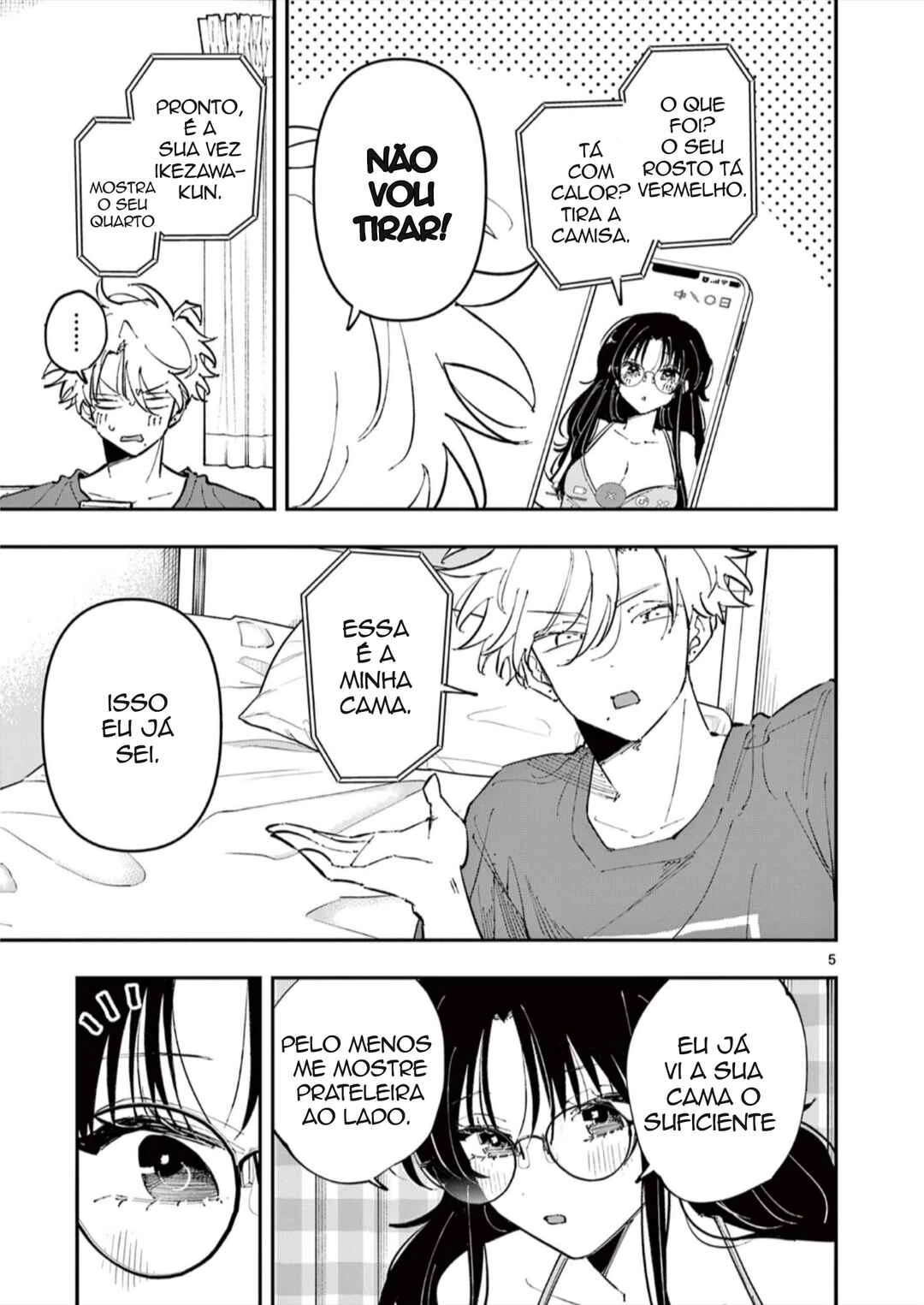 Tonari no Seki no Yatsu ga Souiu Me de Mitekuru — Cap. 46, pág. 5