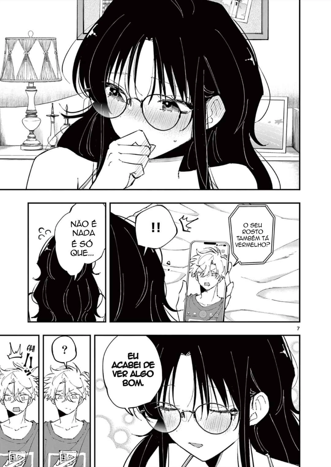 Tonari no Seki no Yatsu ga Souiu Me de Mitekuru — Cap. 46, pág. 7
