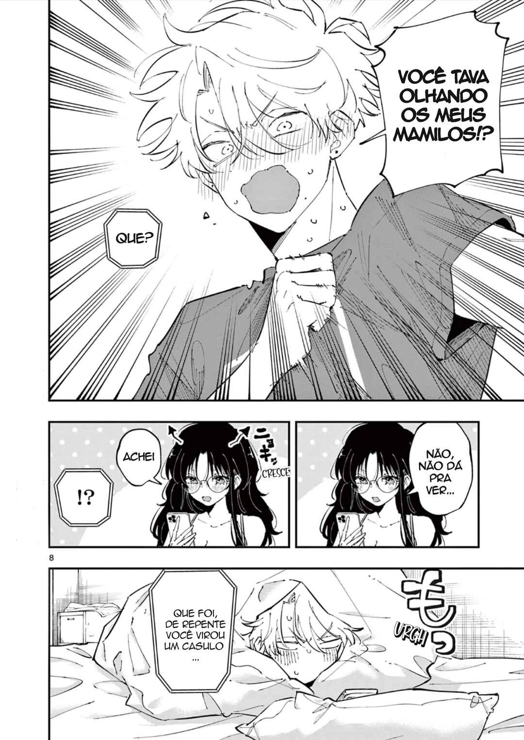 Tonari no Seki no Yatsu ga Souiu Me de Mitekuru — Cap. 46, pág. 8