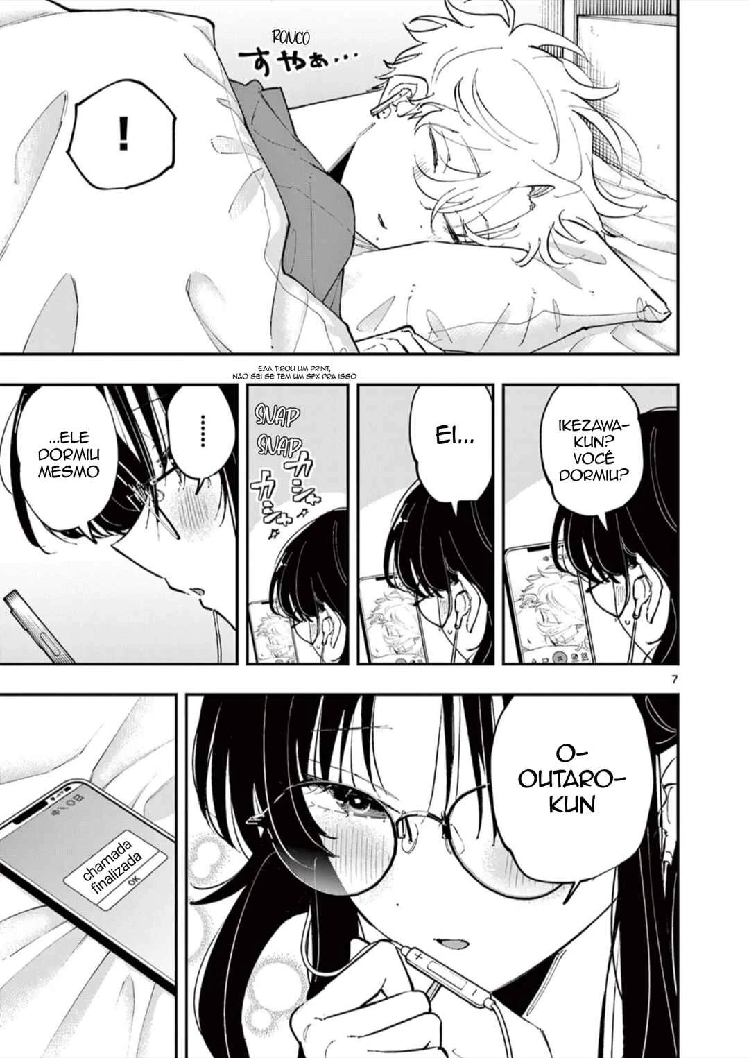 Tonari no Seki no Yatsu ga Souiu Me de Mitekuru — Cap. 47, pág. 7