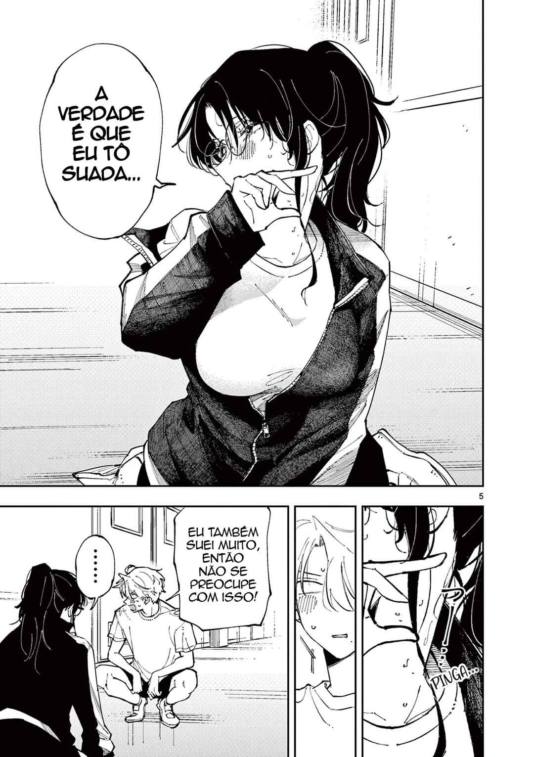 Tonari no Seki no Yatsu ga Souiu Me de Mitekuru — Cap. 5, pág. 5
