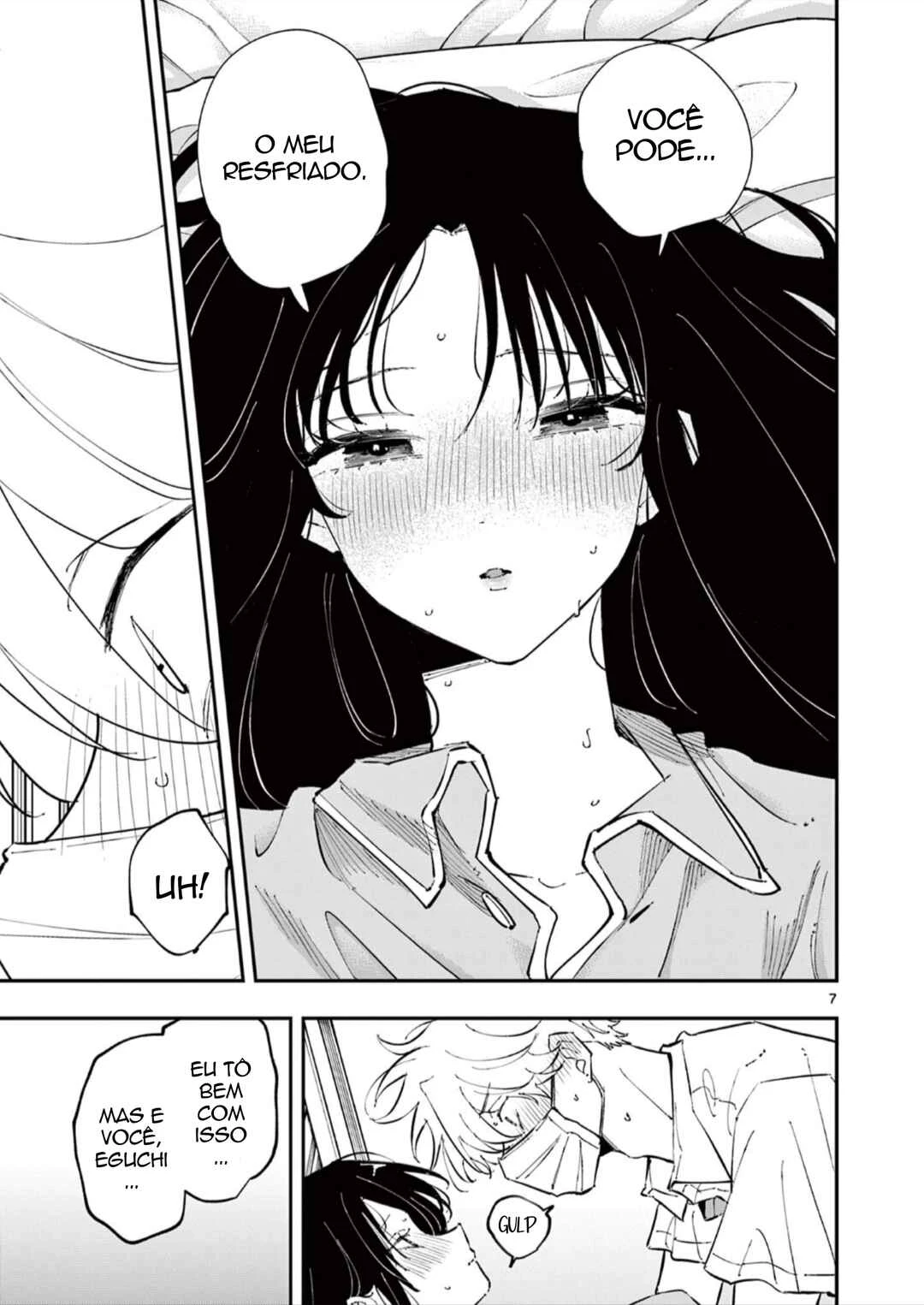 Tonari no Seki no Yatsu ga Souiu Me de Mitekuru — Cap. 50, pág. 7