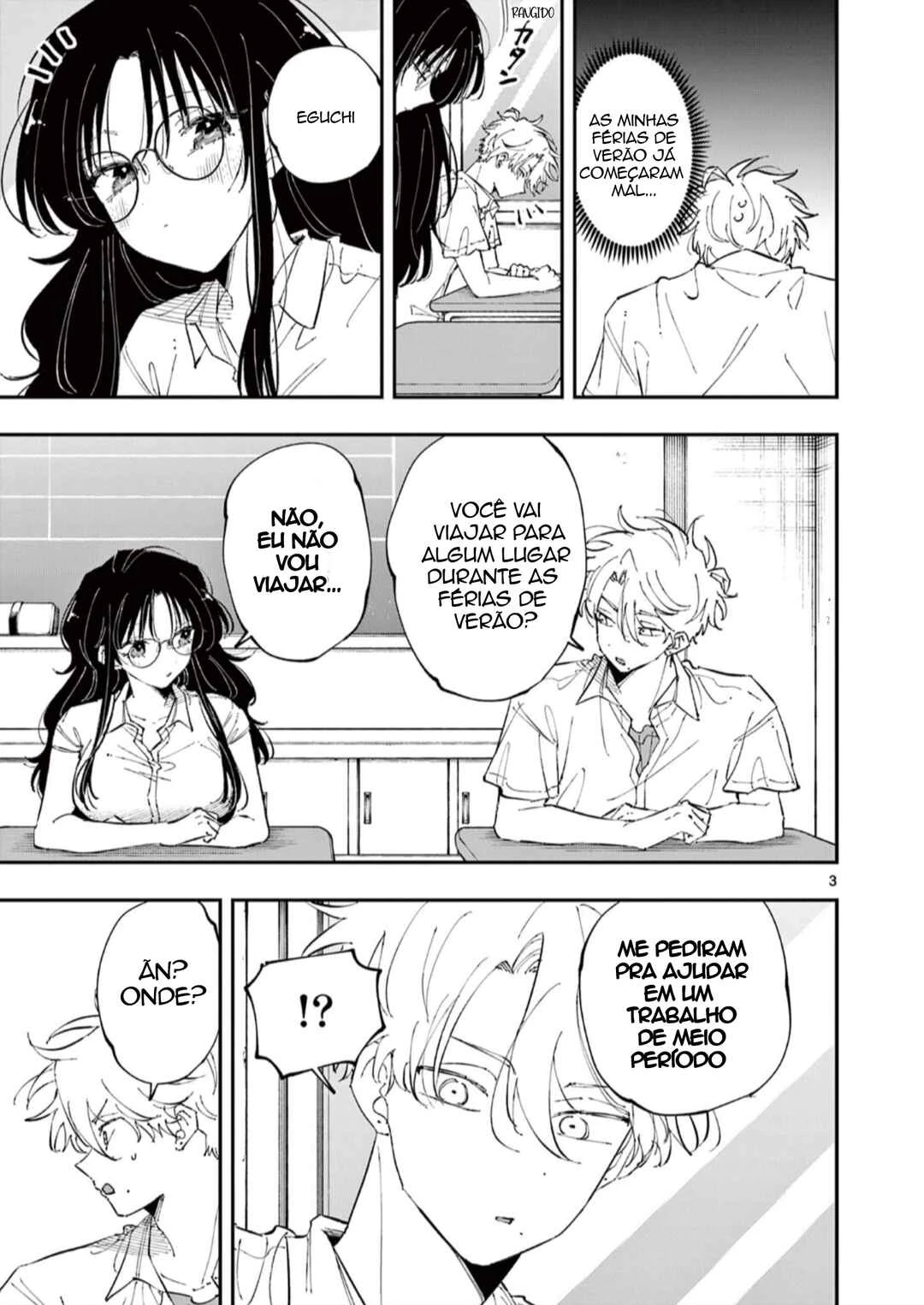 Tonari no Seki no Yatsu ga Souiu Me de Mitekuru — Cap. 52, pág. 3