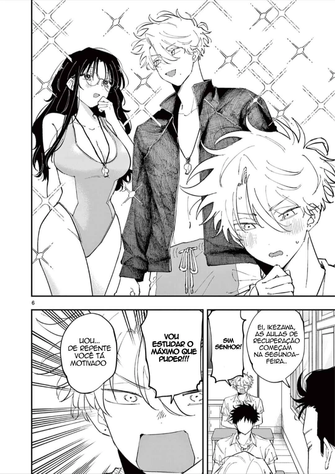 Tonari no Seki no Yatsu ga Souiu Me de Mitekuru — Cap. 52, pág. 6