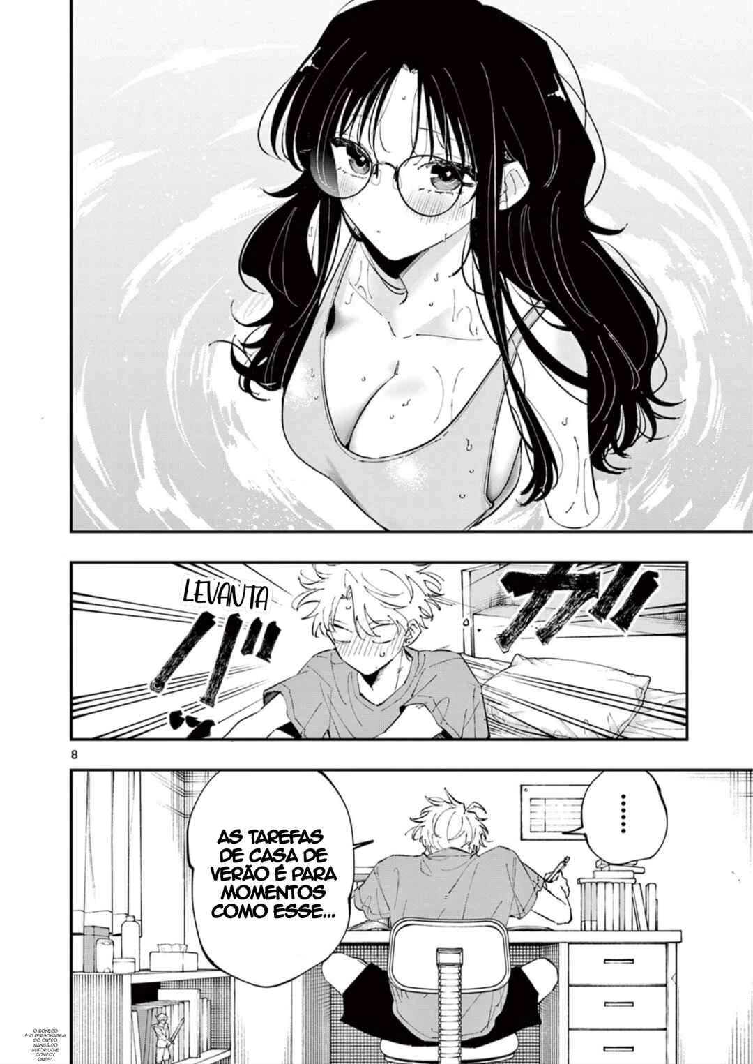 Tonari no Seki no Yatsu ga Souiu Me de Mitekuru — Cap. 52, pág. 8