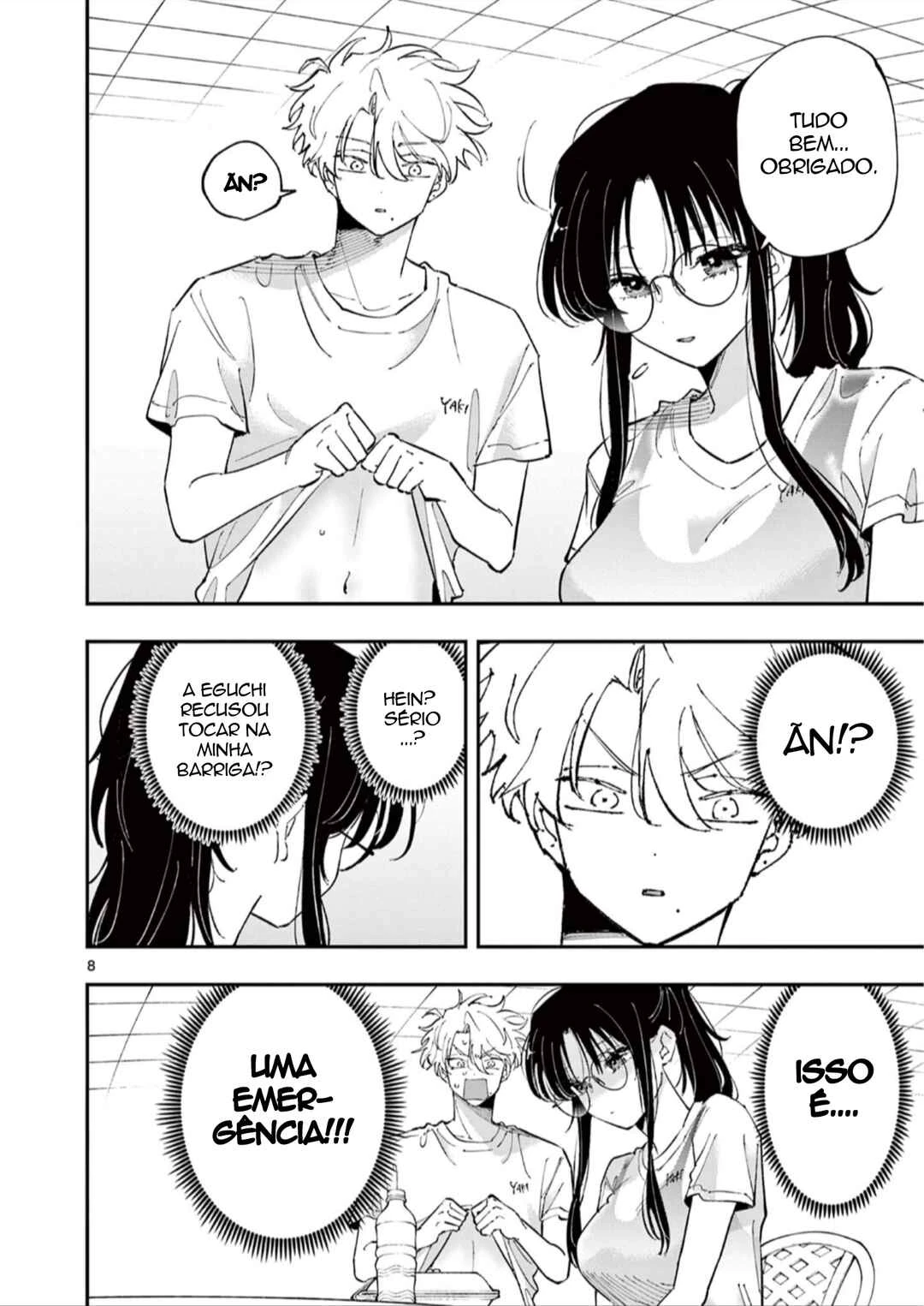 Tonari no Seki no Yatsu ga Souiu Me de Mitekuru — Cap. 54, pág. 8