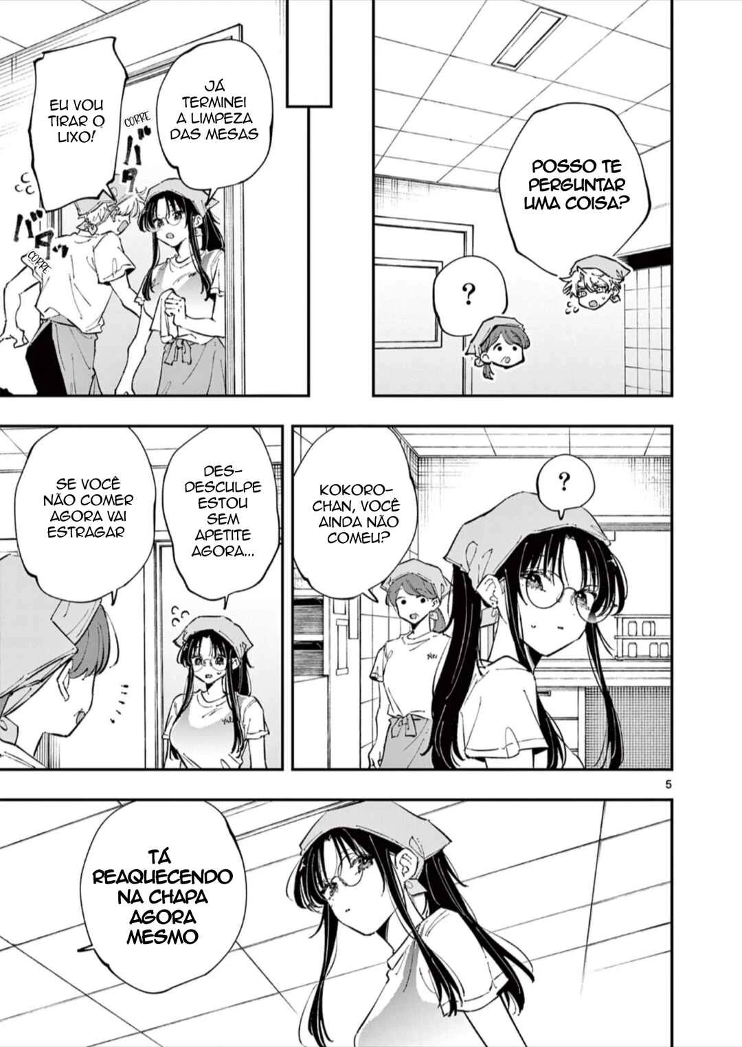 Tonari no Seki no Yatsu ga Souiu Me de Mitekuru — Cap. 55, pág. 5