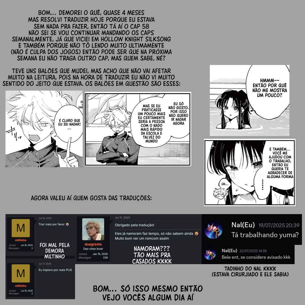 Tonari no Seki no Yatsu ga Souiu Me de Mitekuru — Cap. 58, pág. 10