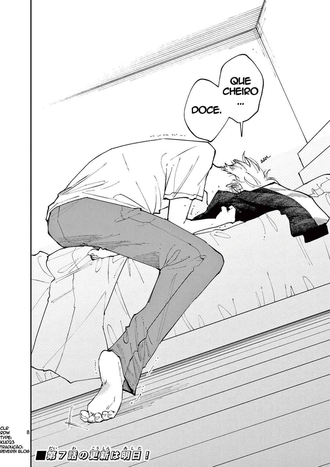 Tonari no Seki no Yatsu ga Souiu Me de Mitekuru — Cap. 6, pág. 8