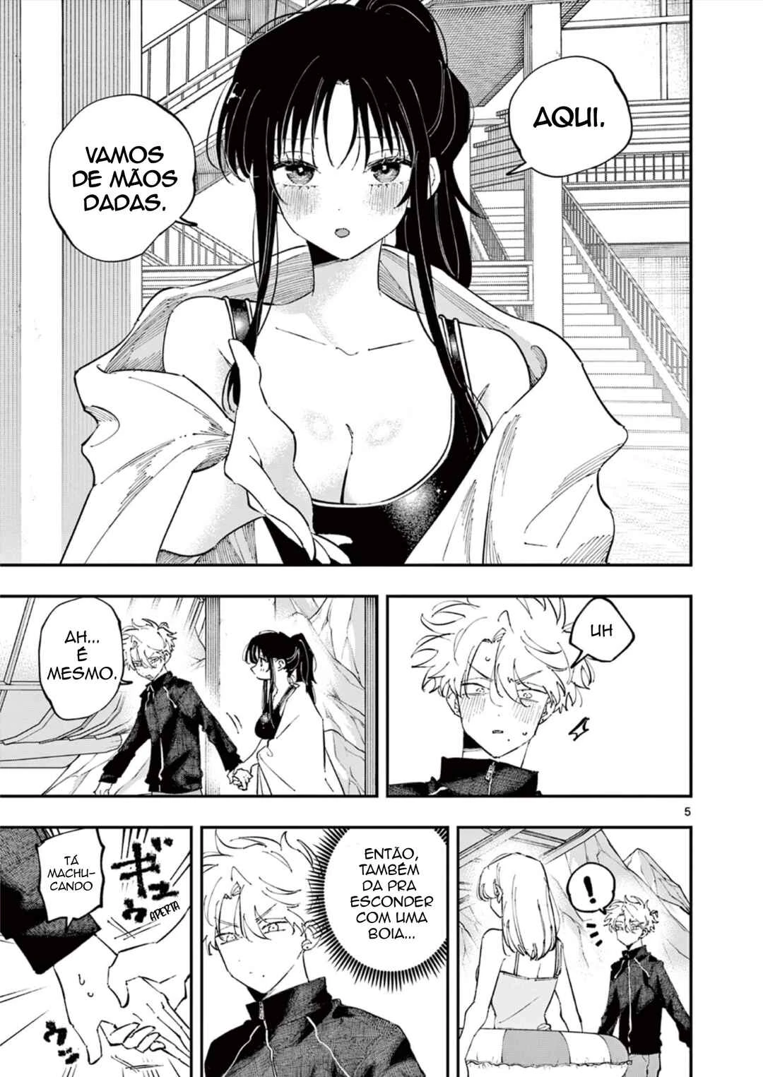 Tonari no Seki no Yatsu ga Souiu Me de Mitekuru — Cap. 60, pág. 5