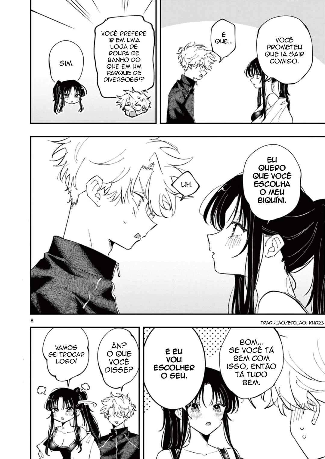 Tonari no Seki no Yatsu ga Souiu Me de Mitekuru — Cap. 60, pág. 8