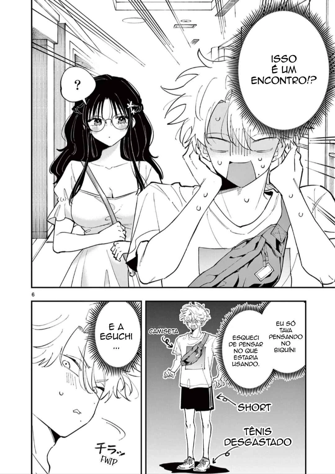 Tonari no Seki no Yatsu ga Souiu Me de Mitekuru — Cap. 61, pág. 6