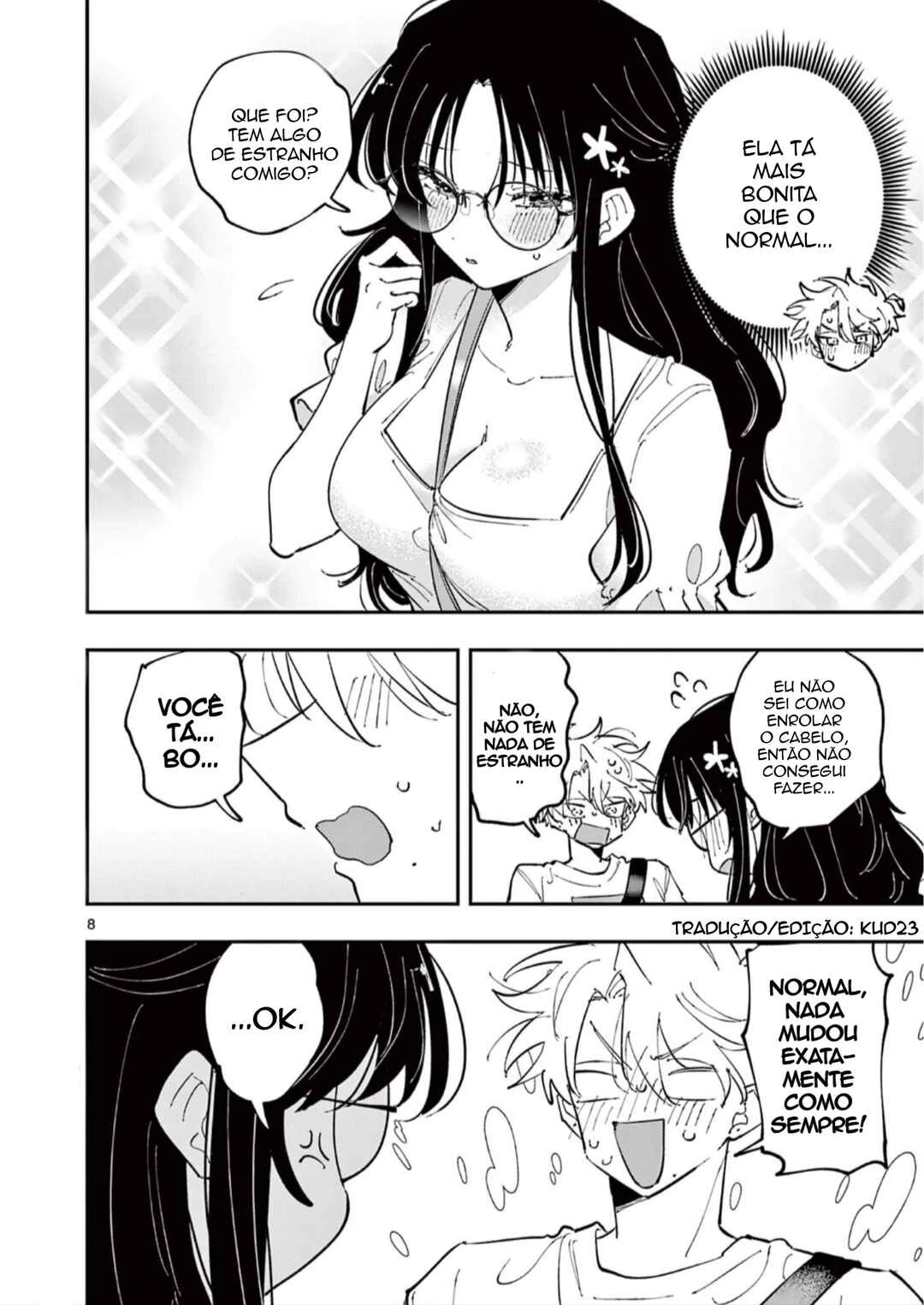 Tonari no Seki no Yatsu ga Souiu Me de Mitekuru — Cap. 61, pág. 8