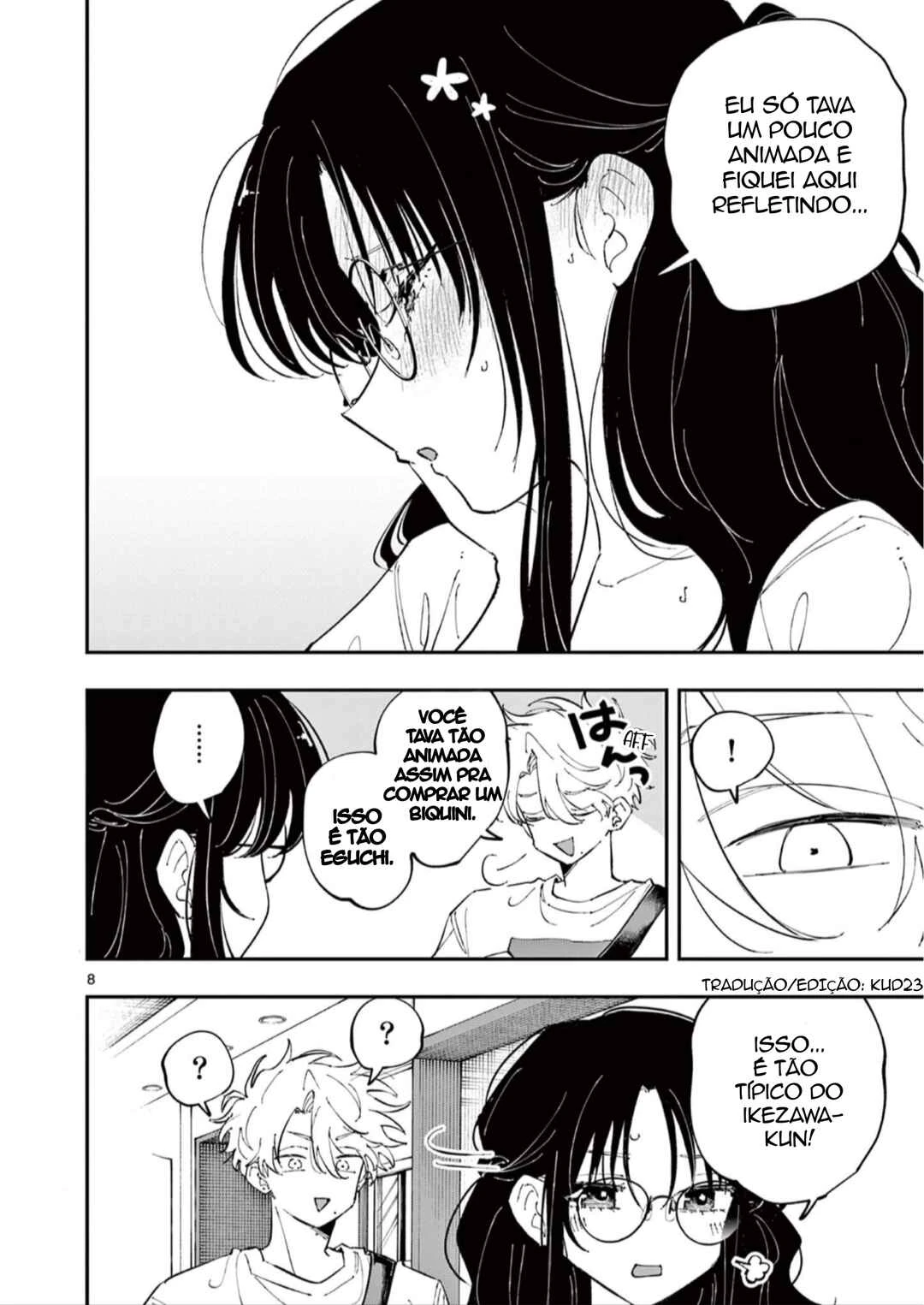 Tonari no Seki no Yatsu ga Souiu Me de Mitekuru — Cap. 64, pág. 8
