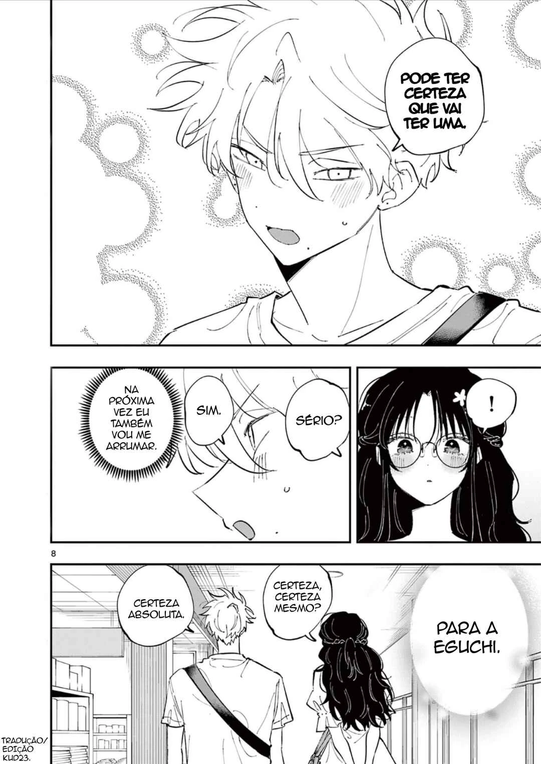 Tonari no Seki no Yatsu ga Souiu Me de Mitekuru — Cap. 65, pág. 8