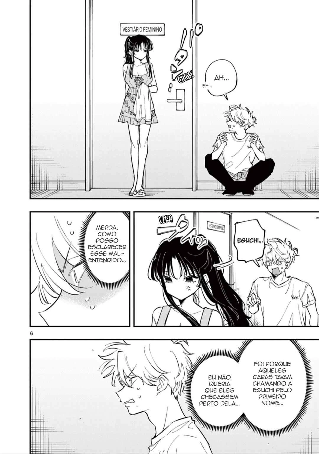 Tonari no Seki no Yatsu ga Souiu Me de Mitekuru — Cap. 66, pág. 6