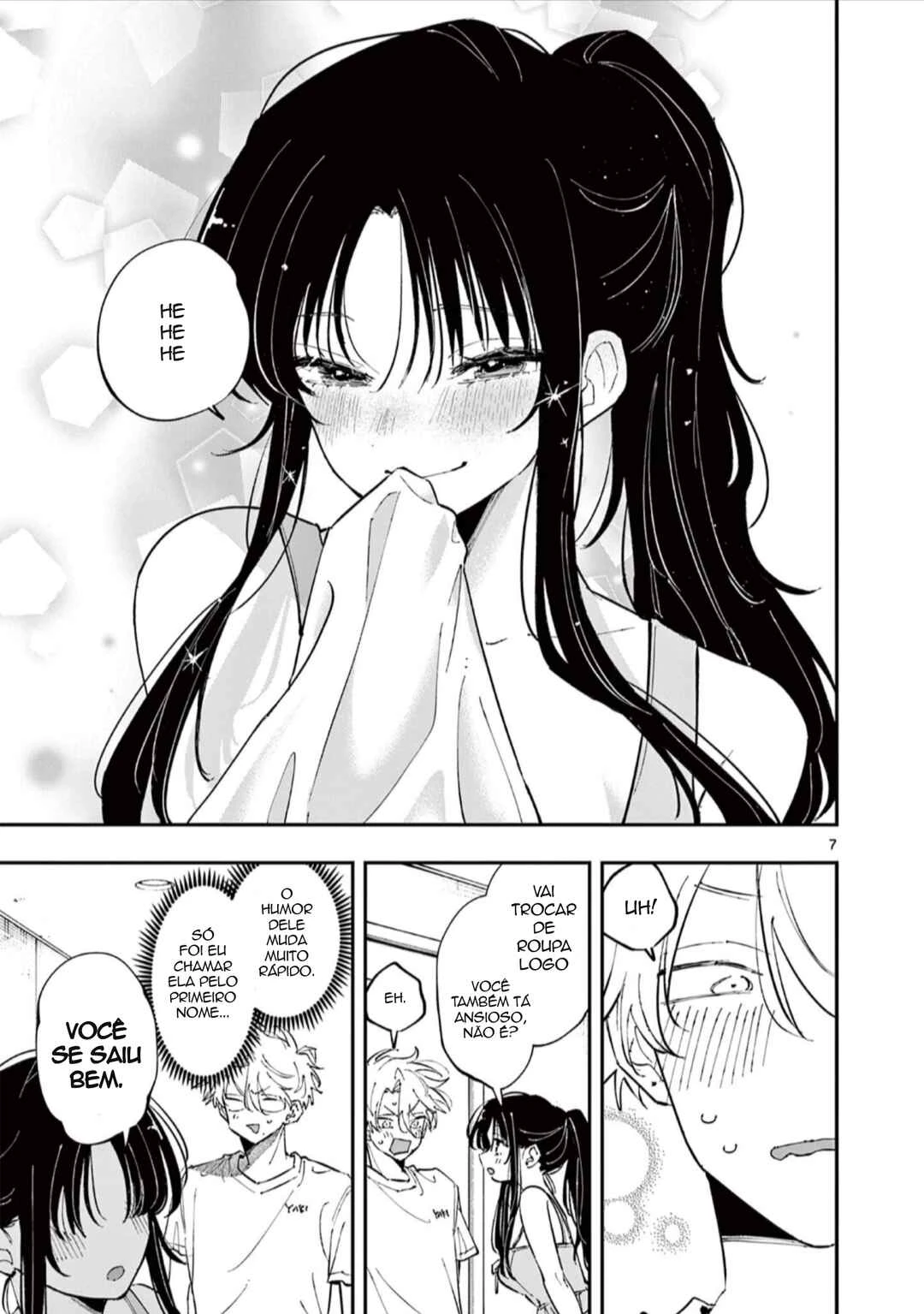 Tonari no Seki no Yatsu ga Souiu Me de Mitekuru — Cap. 67, pág. 7