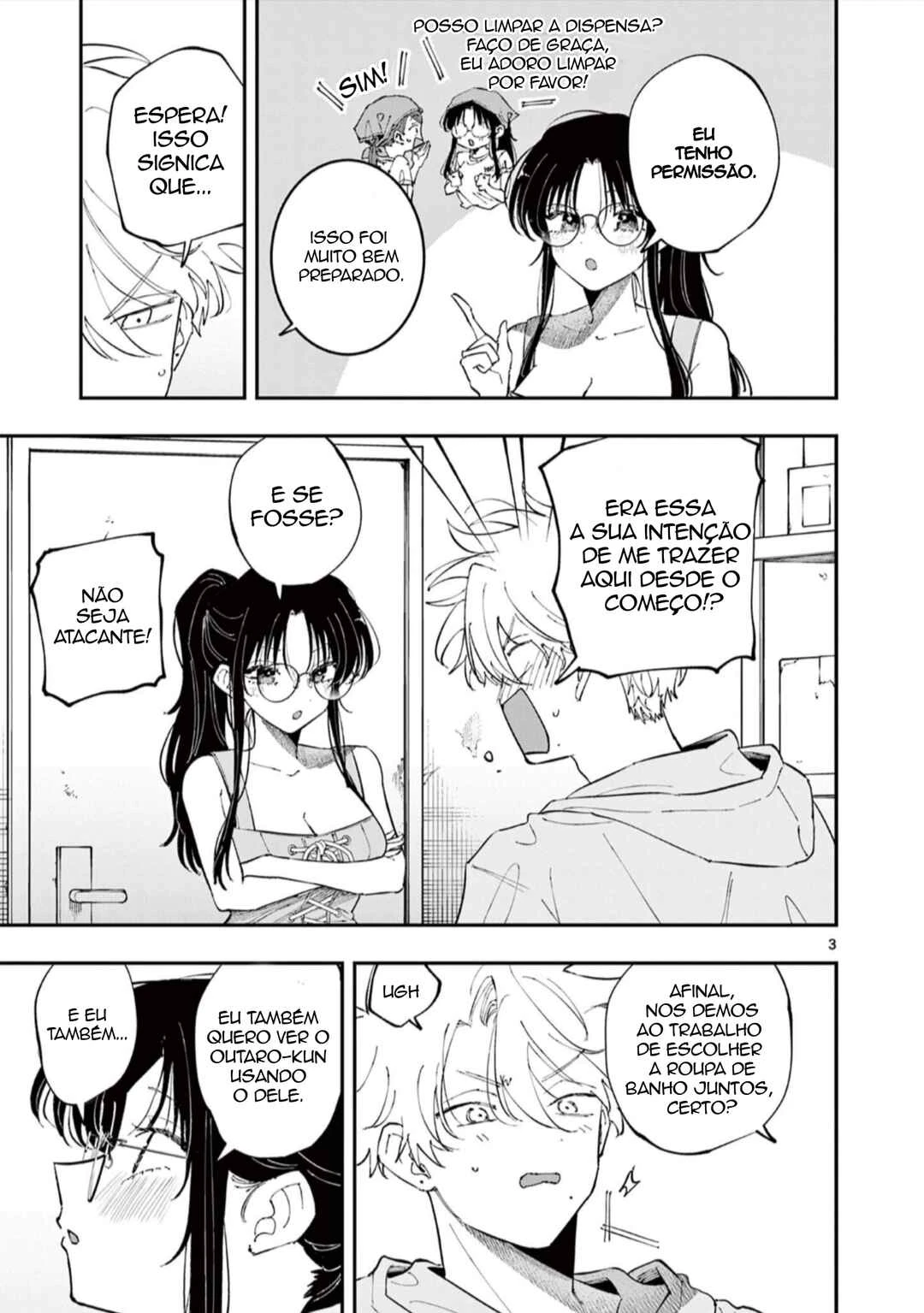 Tonari no Seki no Yatsu ga Souiu Me de Mitekuru — Cap. 69, pág. 3